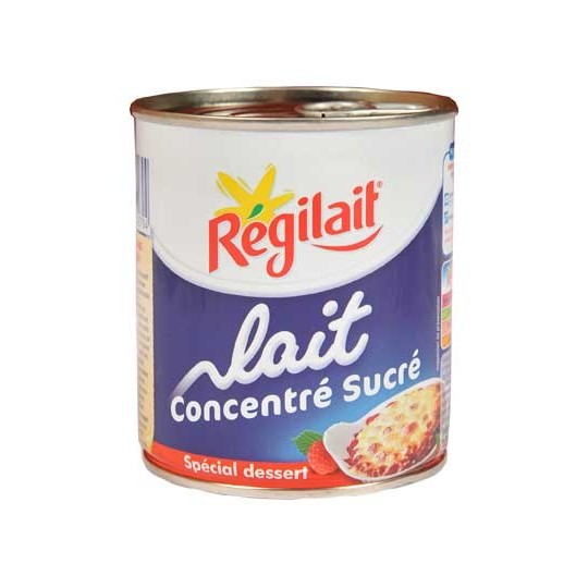 Lait concentré sucré Régilait 397G