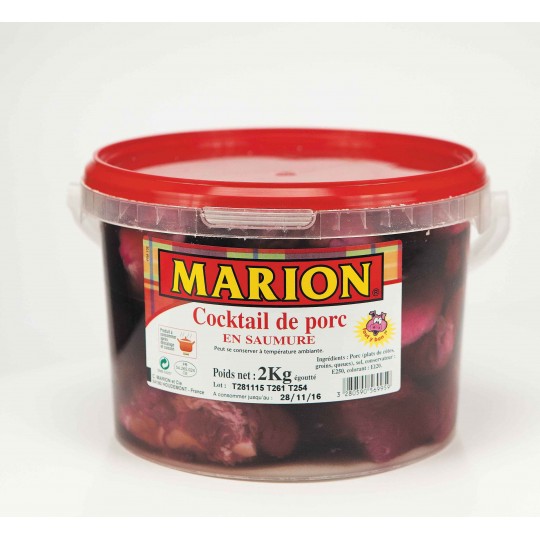 Cocktail seau Marion 2KG