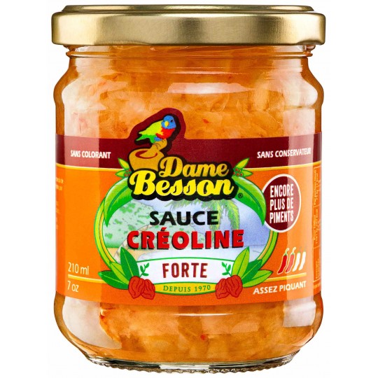 Sauce créoline forte 170G
