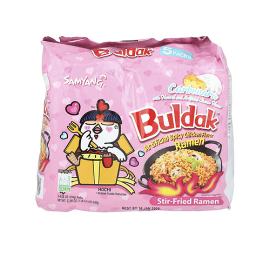 Buldak Ramen Carbonara 5 sachets
