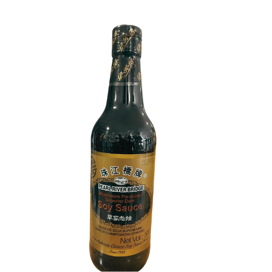 Sauce soja noir Saveur Champignon ( épaisse)