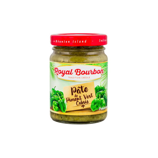 Pâte de piment vert Cabri 90g royale  Bourbon